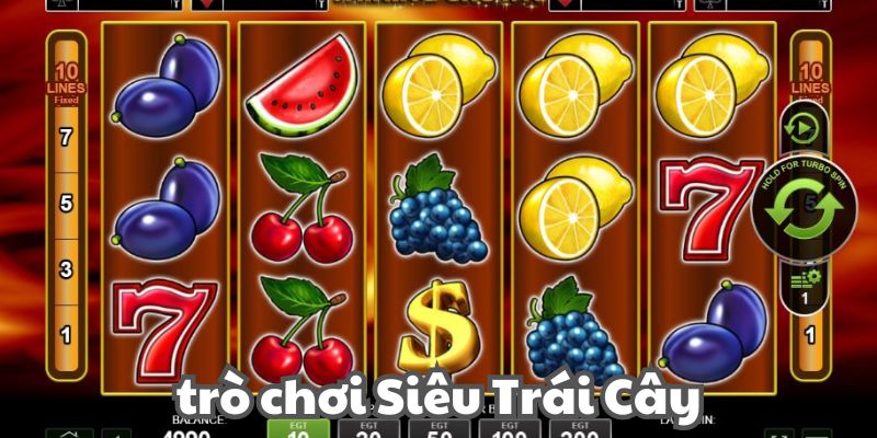 Game nổ hũ Siêu Trái Cây